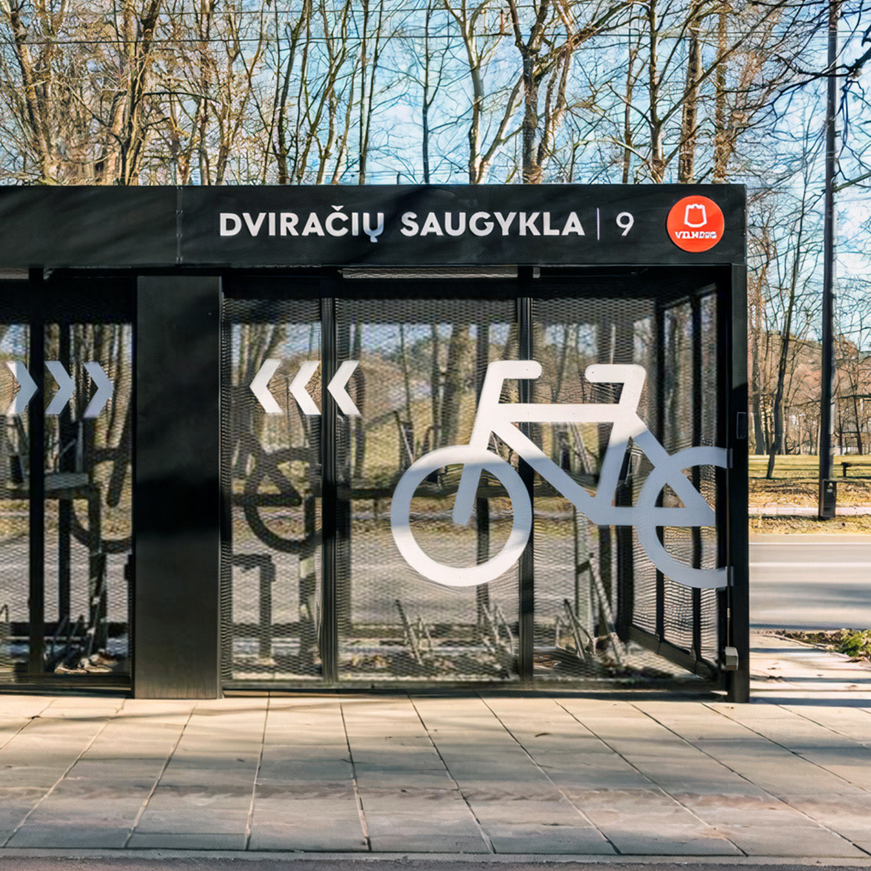 Dviračių ir paspirtukų saugyklos Vilniuje