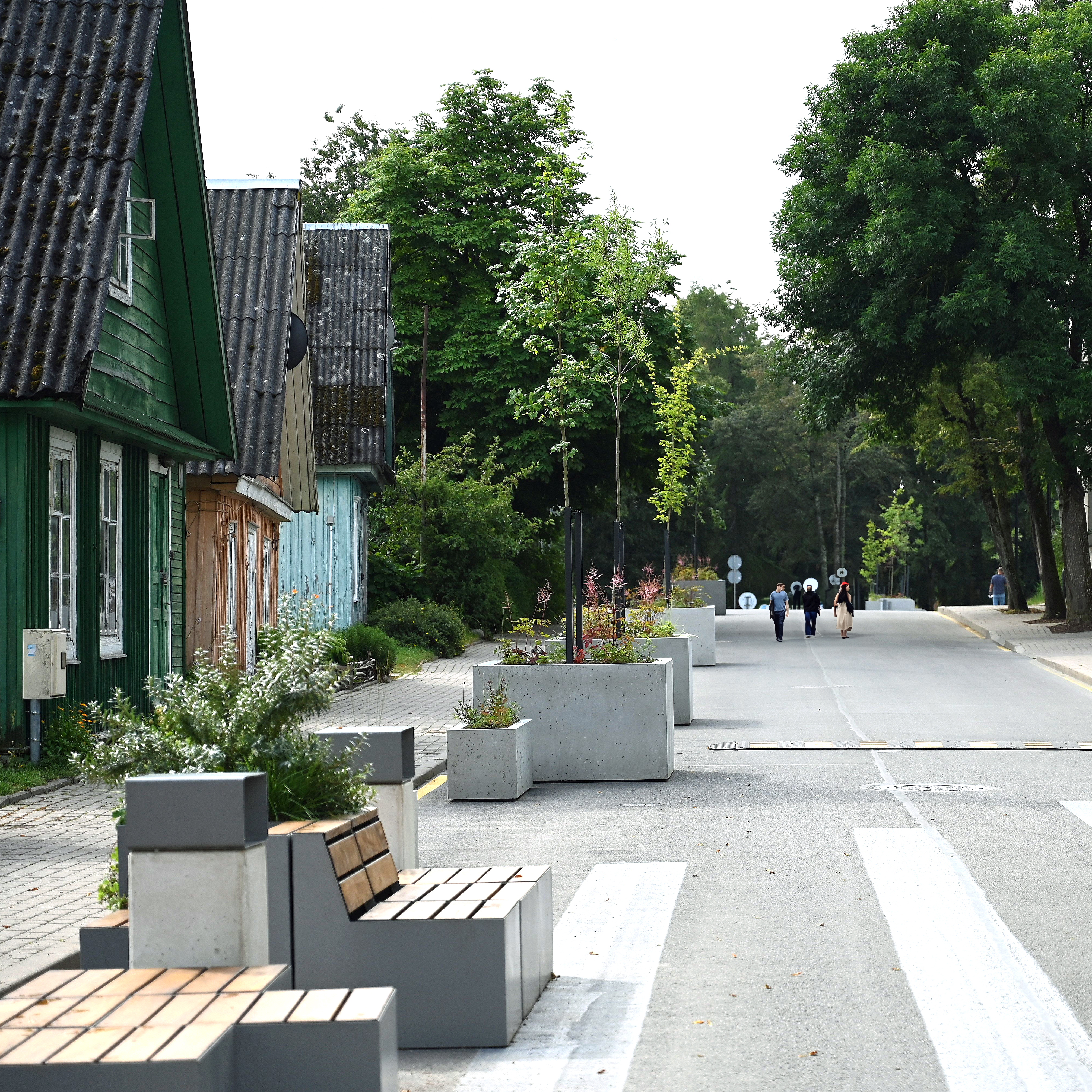 Humanization of Trakai Karaimų Street